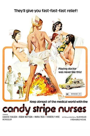 Candy Stripe Nurses Poster