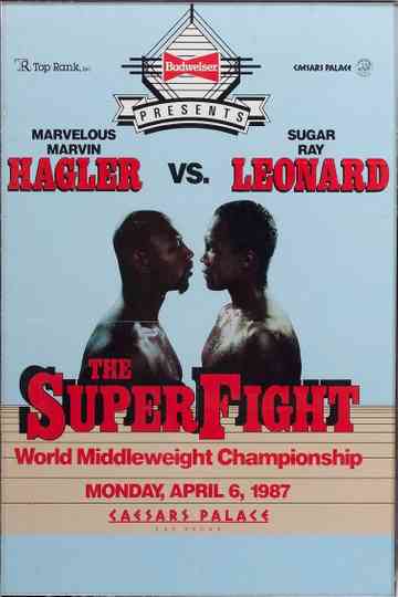 Marvelous Marvin Hagler vs Sugar Ray Leonard Poster