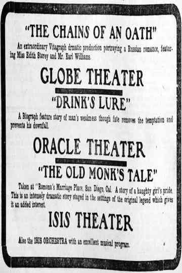 The Old Monk's Tale Poster