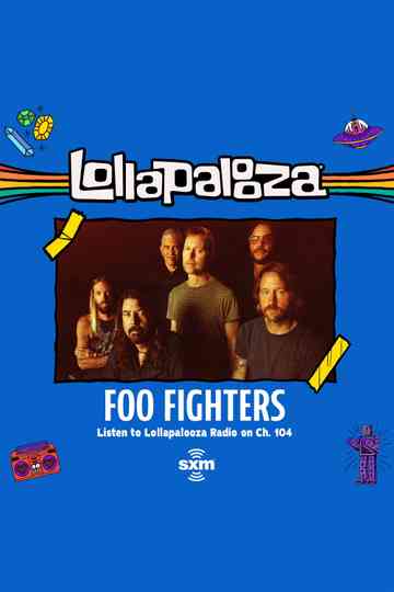 Foo Fighters-Live From Lollapalooza 2021 Poster