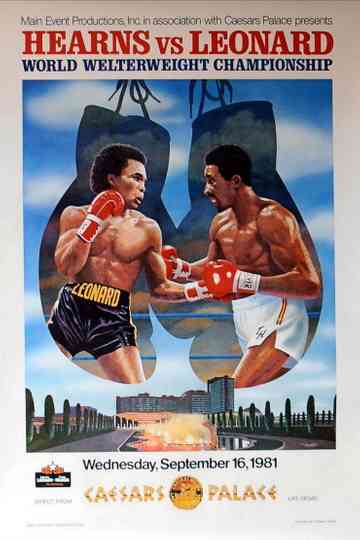 Sugar Ray Leonard vs Thomas Hearns I Poster