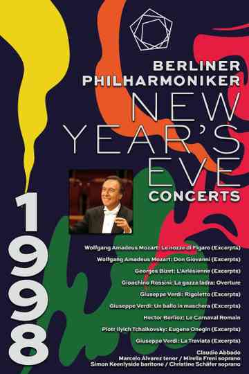 The Berliner Philharmonikers New Years Eve Concert 1998 Poster