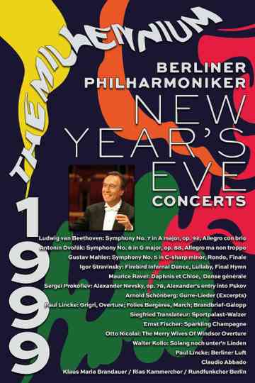 The Berliner Philharmonikers New Years Eve Concert 1999 Poster