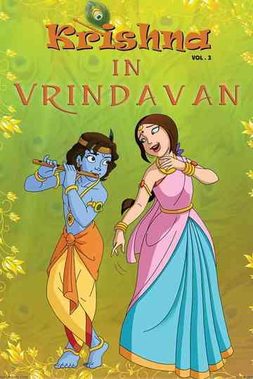 Krishna in Vrindavan poster