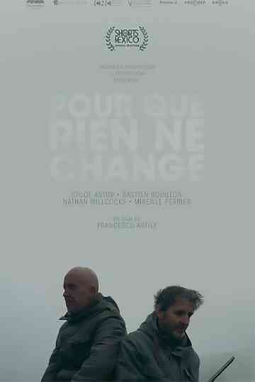 So That Nothing Changes Poster