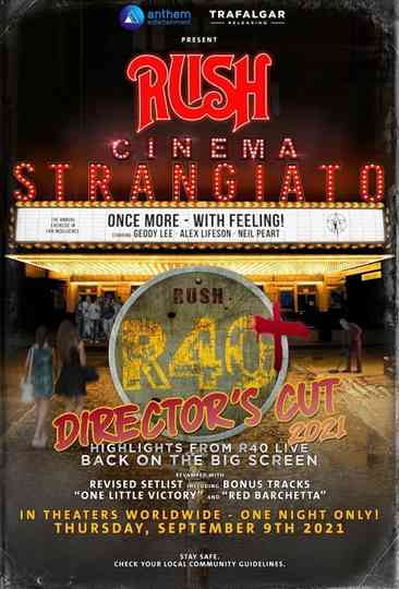Rush Cinema Strangiato  R40 Directors Cut Poster