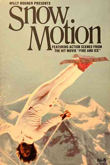 Snow Motion Poster