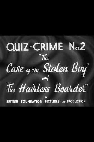 Quiz Crime No 2 Poster