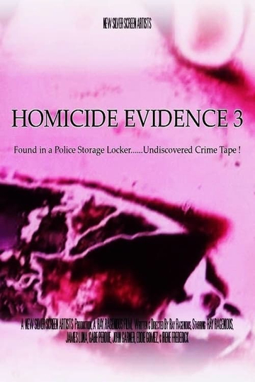 HOMICIDE EVIDENCE 3 Poster