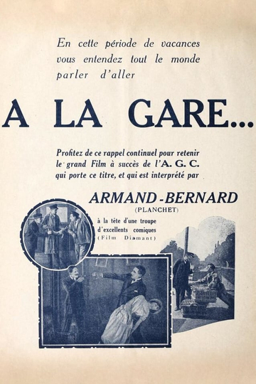 À la gare Poster