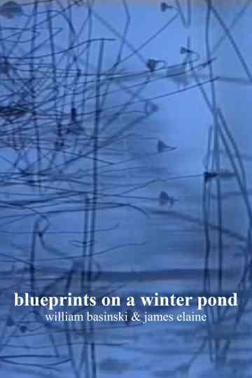 blueprints on a winter pond Poster