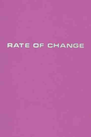 Rate of Change Poster