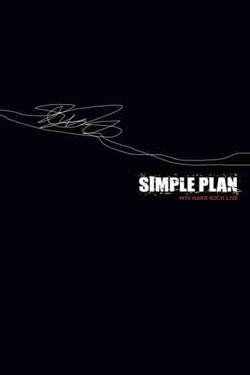 Simple Plan MTV Hard Rock Live Poster