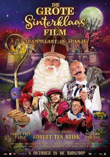 De Grote Sinterklaasfilm Trammelant in Spanje poster