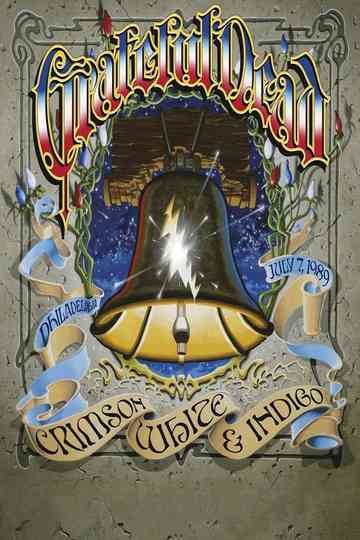 Grateful Dead: Crimson, White & Indigo Poster