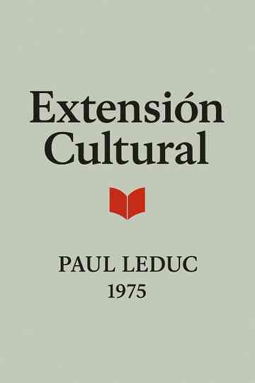 Cultural Extension Poster