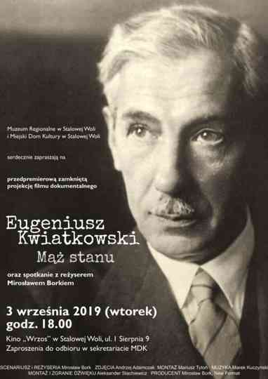 Eugeniusz Kwiatkowski The Statesman Poster