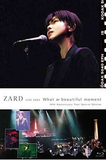 ZARD LIVE 2004What a beautiful moment30th Anniversary Year Special Edition Poster