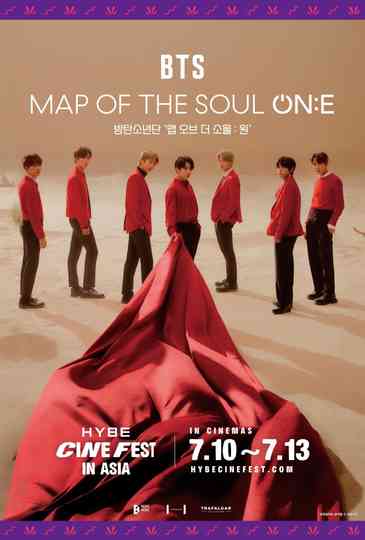 BTS MAP OF THE SOUL ON:E DVD poster