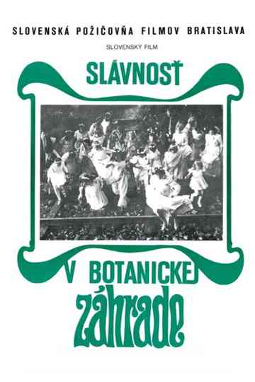 Celebration in the Botanical Garden Poster