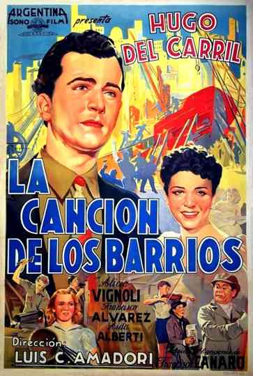 La canción de los barrios Poster