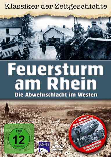 Der Feuersturm Am Rhein Poster