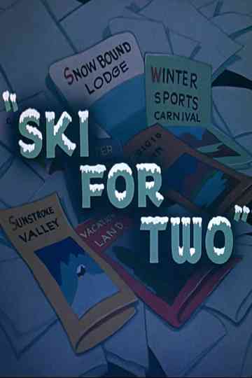 Ski For Two Poster