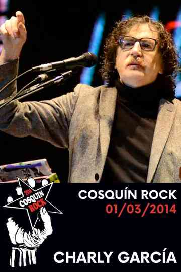 Charly García Cosquín Rock 2014 Poster