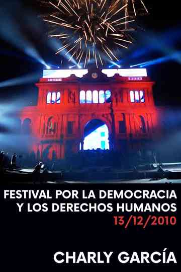 Charly García Festival por los derechos humanos y la democracia Poster
