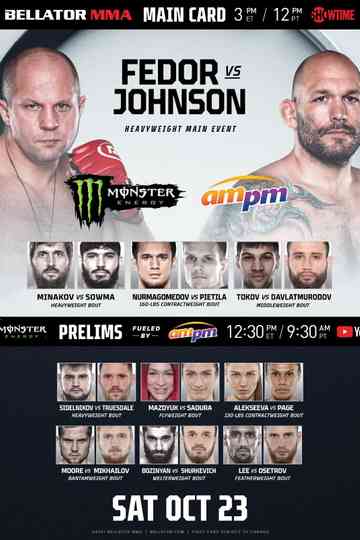 Bellator 269 Fedor vs Johnson
