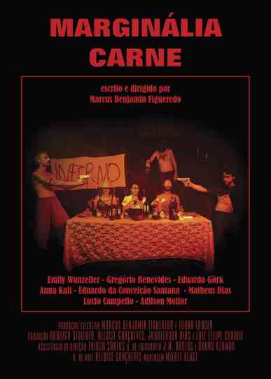 Marginália Carne Poster