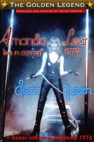 Amanda Lear Live in Concert Poster