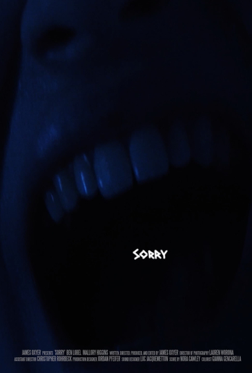 Sorry Poster