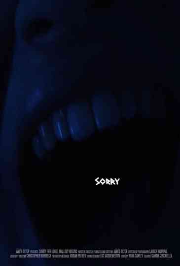 Sorry Poster