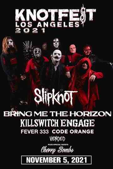Slipknot  Knotfest Los Angeles Poster