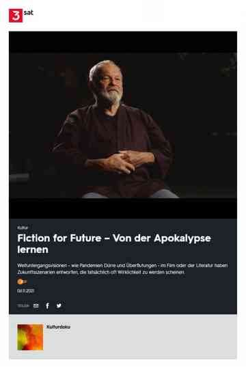 Fiction for Future - Von der Apokalypse lernen Poster