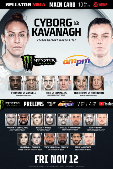 Bellator 271 Cyborg vs Kavanagh Poster