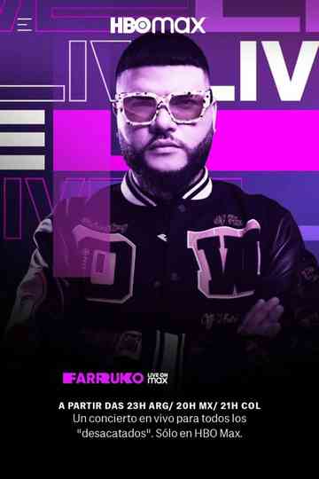 Farruko Live On Max Poster