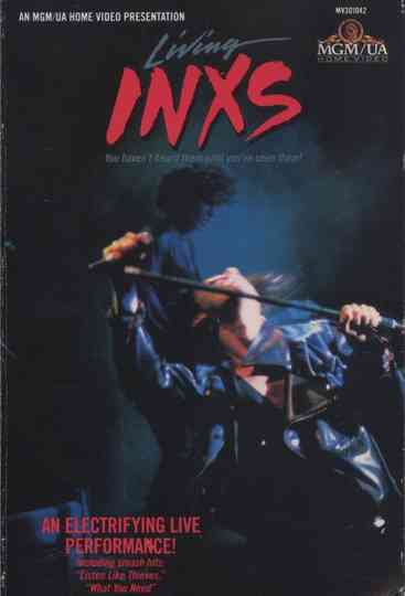 INXS Living INXS Poster