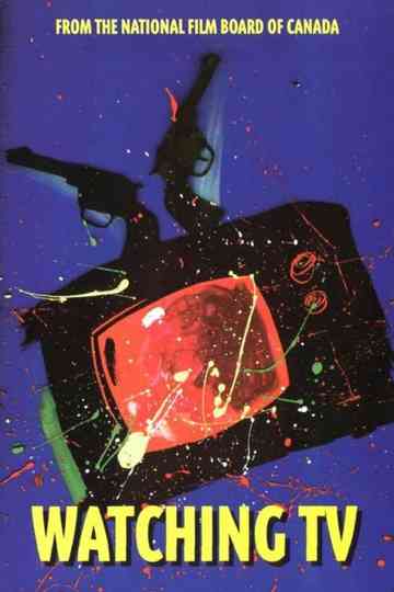 Watching TV Poster