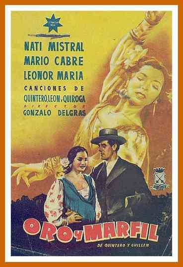 Oro y marfil Poster