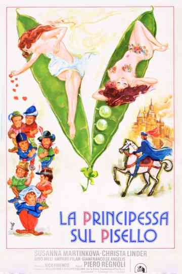 Cinderella and the Princess and the Pea Poster
