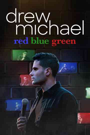 drew michael: red blue green Poster