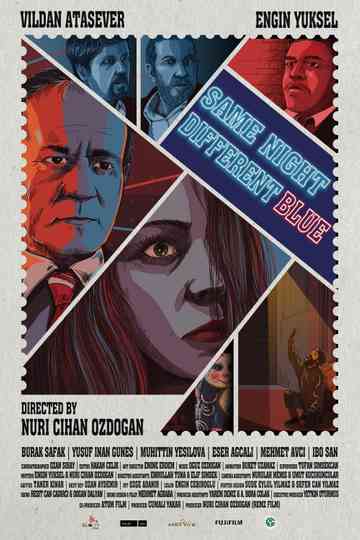 Same Night Different Blue Poster