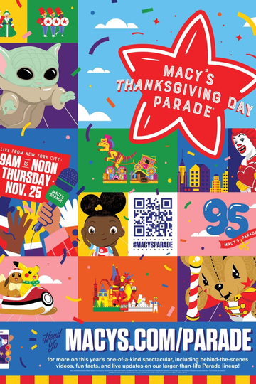 95th Annual Macy's Thanksgiving Day Parade Poster