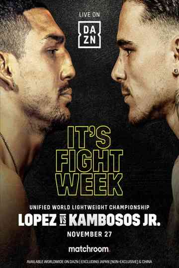 Teofimo Lopez vs George Kambosos Jr Poster