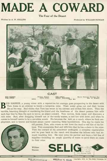 Made a Coward Poster