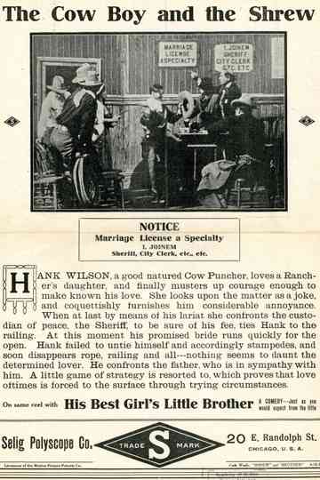 The Cowboy and the Shrew Poster