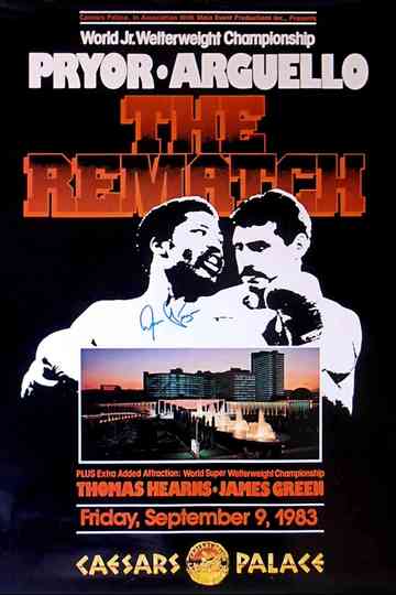 Aaron Pryor vs Alexis Argüello II Poster