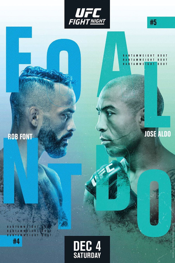 UFC on ESPN 31 Font vs Aldo Poster